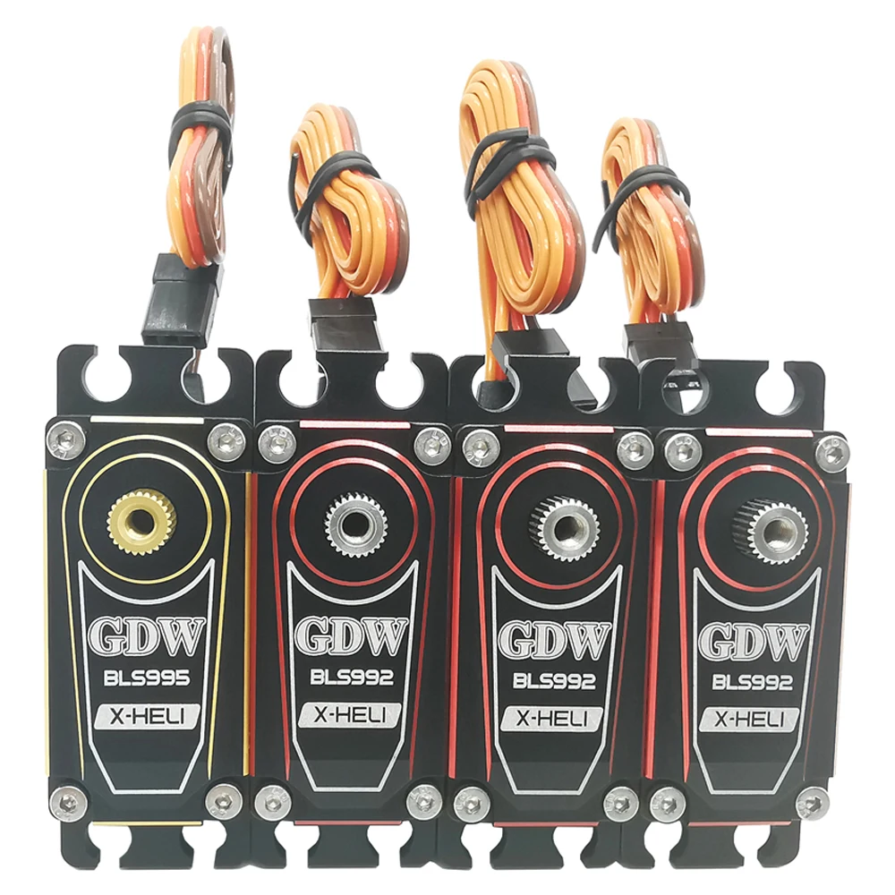 GDW High Speed Standard Metal HV Brushless Digital Servo BLS992HV BLS995HV 28KG 11KG 1/3PCS for RC Helicopter Airplane DIY Parts
GDW High Speed Standard Metal HV Brushless Digital Servo BLS992HV BLS995HV 28KG 11KG 1/3PCS for RC Helicopter Airplane DIY Parts