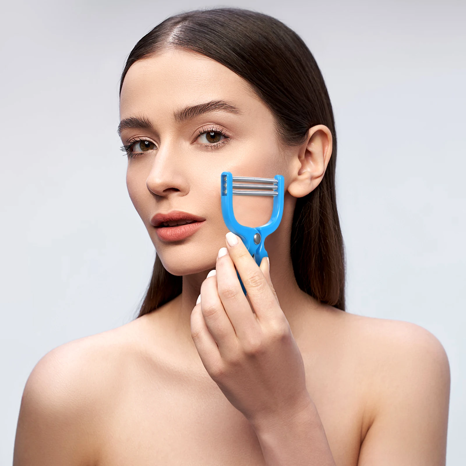 Facial Hair Remover Threading Epilator Tool Portable Stainless Steel Coil Spring Design Pulls Hairs Smooth Skin Makeup Friendly
Facial Hair Remover Threading Epilator Tool Portable Stainless Steel Coil Spring Design Pulls Hairs Smooth Skin Makeup Friendly
