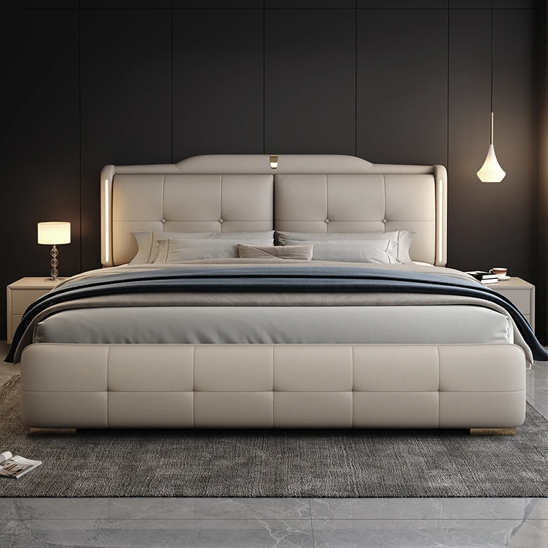 Modern Cheap Upholstered Bedroom Furniture Bed Set Leather Double 180*200 Bed Frame Soft king Size Queen Elegant Storage Bed
Modern Cheap Upholstered Bedroom Furniture Bed Set Leather Double 180*200 Bed Frame Soft king Size Queen Elegant Storage Bed