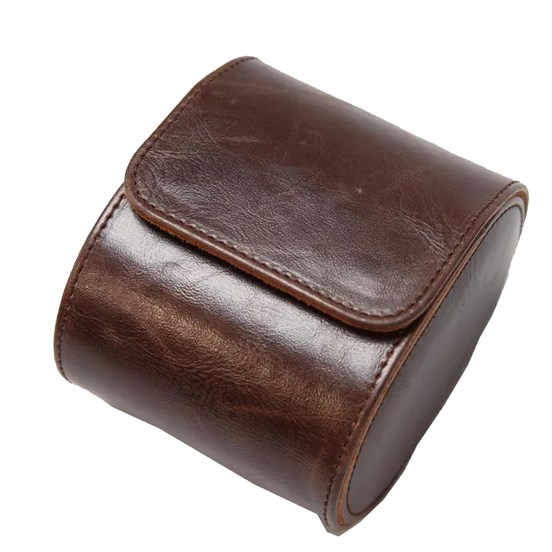 ABFU-1-Slot Watch Roll Travel Case Portable Vintage Leather Watch Display Case Watch Storage Box Watch Organizers Durable Brown
ABFU-1-Slot Watch Roll Travel Case Portable Vintage Leather Watch Display Case Watch Storage Box Watch Organizers Durable Brown
