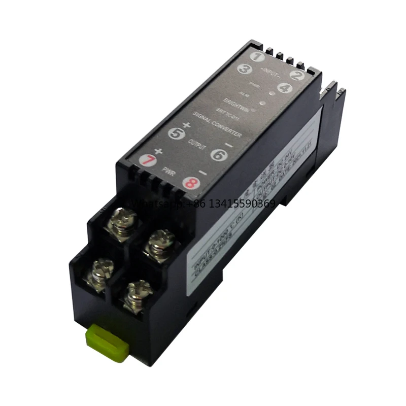 Isolated Type K Thermocouple to 0-5V 0-10V 4-20mA Signal Converter TC Temperature Transmitter 0-20mA Output Module DIN Rail
Isolated Type K Thermocouple to 0-5V 0-10V 4-20mA Signal Converter TC Temperature Transmitter 0-20mA Output Module DIN Rail