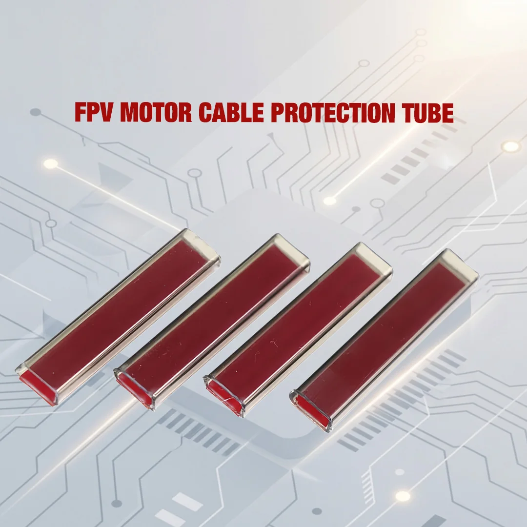 FPV Motor Cable Protection Tube - 4PCS 10X43mm / 10X55mm / 10X65mm
FPV Motor Cable Protection Tube - 4PCS 10X43mm / 10X55mm / 10X65mm