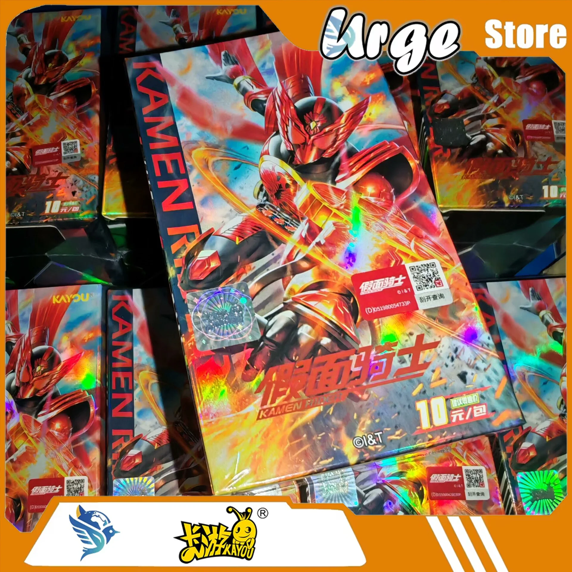 KAYOU Kamen Rider Cards: Hero Match OOO 15th Anniversary Edition Officially Licensed Booster Pack Collectible Trading Cards Gift
KAYOU Kamen Rider Cards: Hero Match OOO 15th Anniversary Edition Officially Licensed Booster Pack Collectible Trading Cards Gift