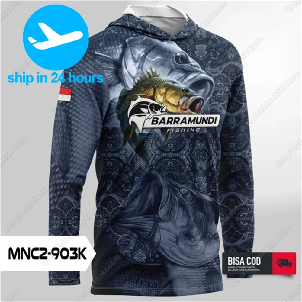 Summer Fishing Hooded Shirts Sun Uv Protection Fishing Clothes Outdoor Long Sleeve Hoodie Men's Fishing Shirts Camisa De Pesca
Summer Fishing Hooded Shirts Sun Uv Protection Fishing Clothes Outdoor Long Sleeve Hoodie Men's Fishing Shirts Camisa De Pesca