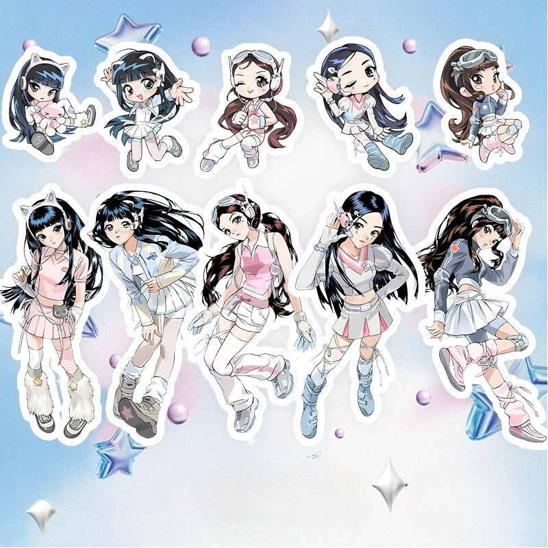 10pcs in Bag Character Stickers Pack Cute Cartoon Girls Dress Stickers Handbook Materials DIY Decoration
10pcs in Bag Character Stickers Pack Cute Cartoon Girls Dress Stickers Handbook Materials DIY Decoration
