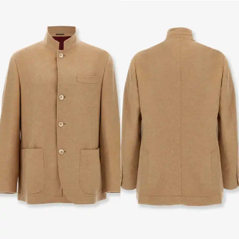 Classic Men's Wool Coat 1 Piece Single Breasted Square Pockets Jacket Casual Fashion Office Commuting Customized
Classic Men's Wool Coat 1 Piece Single Breasted Square Pockets Jacket Casual Fashion Office Commuting Customized