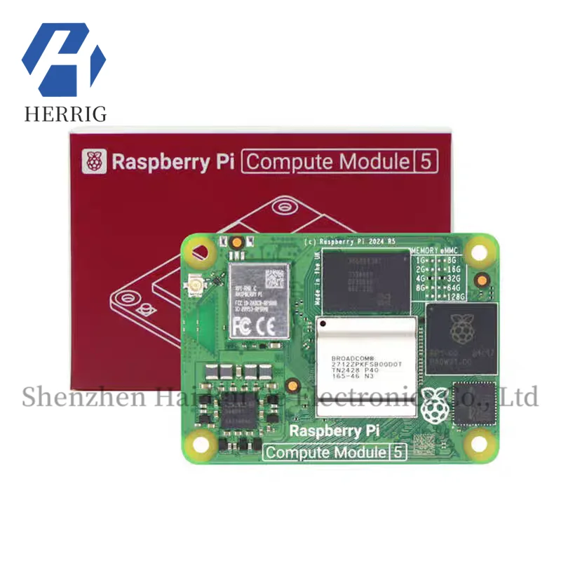 Raspberry Pi CM5 Compute Module 5 16GB Core Board with WiFi and Bluetooth
Raspberry Pi CM5 Compute Module 5 16GB Core Board with WiFi and Bluetooth