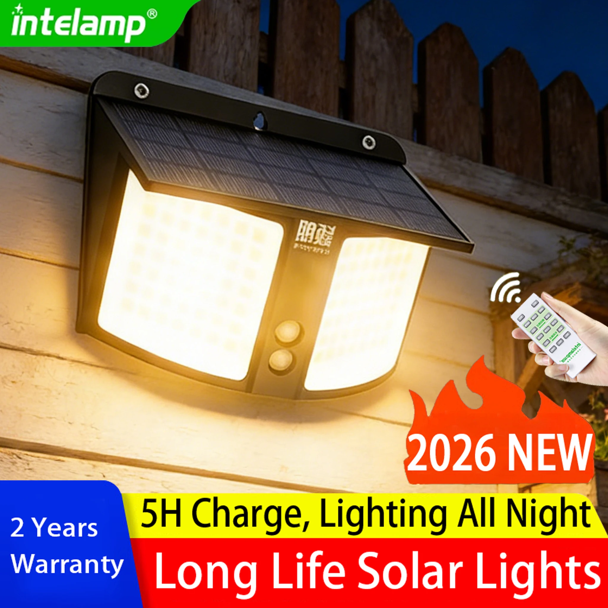Солнечный свет 1200LM для наружной солнечной лампы, радарный датчик солнечного света, светильник с дистанционным управлением, водонепроницаемый садовый уличный настенный светильник для двора
Солнечный свет 1200LM для наружной солнечной лампы, радарный датчик солнечного света, светильник с дистанционным управлением, водонепроницаемый садовый уличный настенный светильник для двора