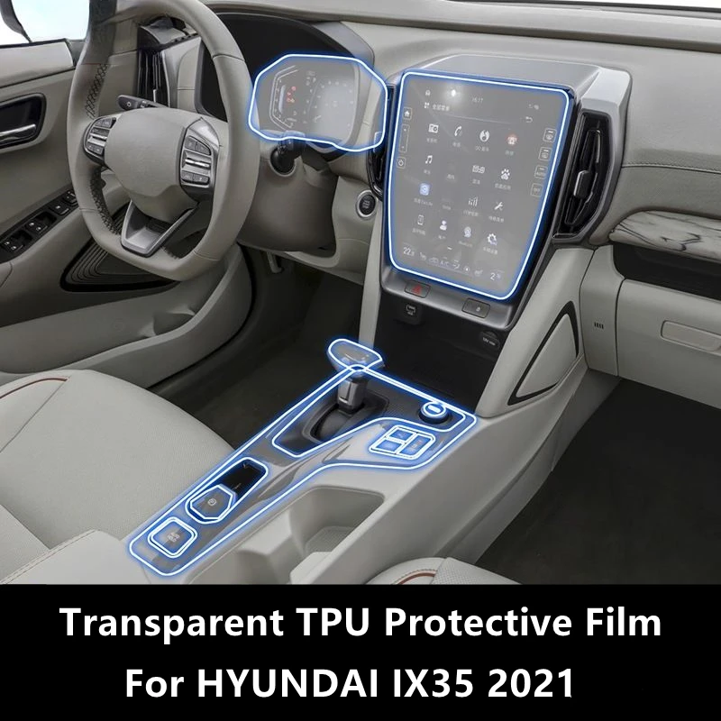 For HYUNDAI IX35 2021 Car Interior Center Console Transparent TPU Protective Film Anti-scratch Repair Film Accessories Refit
For HYUNDAI IX35 2021 Car Interior Center Console Transparent TPU Protective Film Anti-scratch Repair Film Accessories Refit