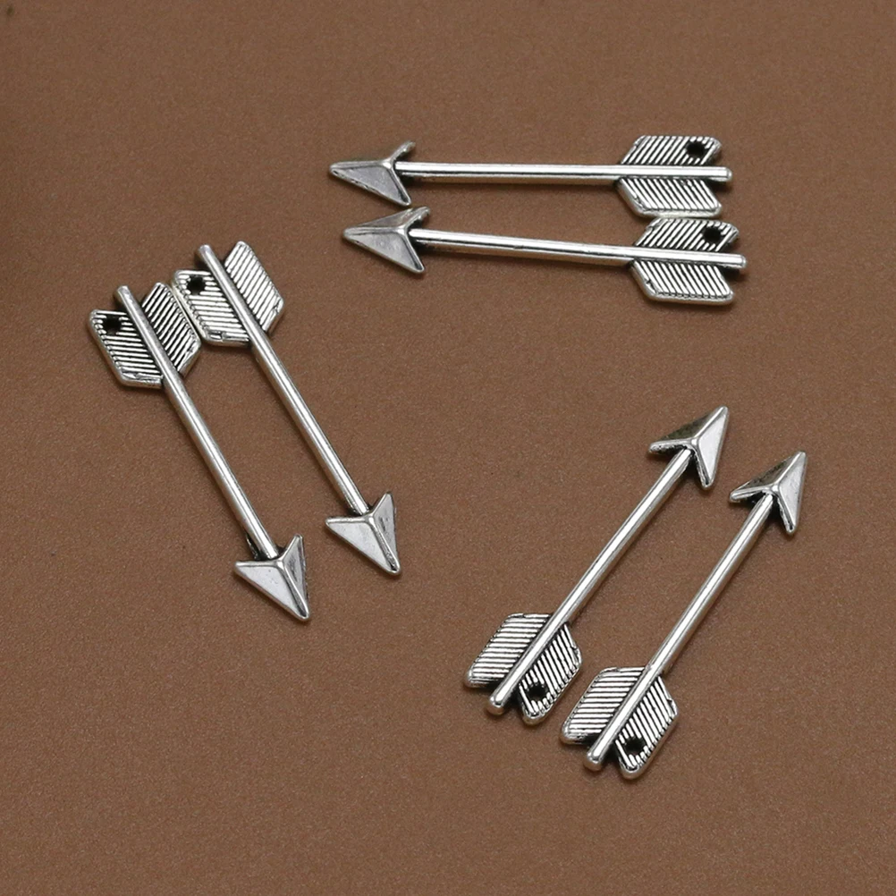 20 Pcs Arrow Pendant Ornaments Charm Jewelry Making Pendants Zinc Alloy DIY Charms
20 Pcs Arrow Pendant Ornaments Charm Jewelry Making Pendants Zinc Alloy DIY Charms