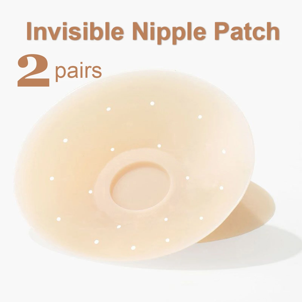 2pairs Central Concavity No Trace Porous Sticky Nipple Cover Plunge Invisible Bra Silicone Nubra Stickers Breast Pads Pastie
2pairs Central Concavity No Trace Porous Sticky Nipple Cover Plunge Invisible Bra Silicone Nubra Stickers Breast Pads Pastie