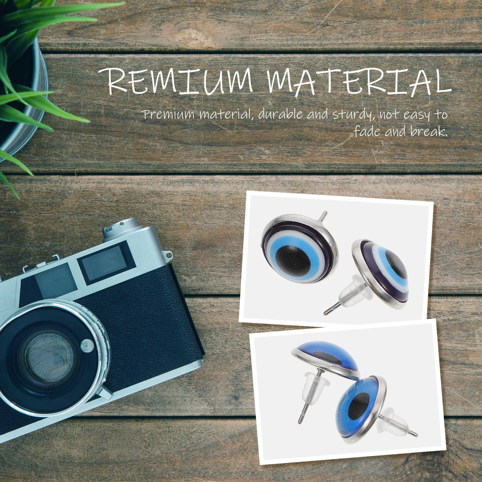 6Pairs Delicate Blue Eyes Earrings Men Alloy Ear Studs Stylish Creative Jewelry for Parties Dances Performances
6Pairs Delicate Blue Eyes Earrings Men Alloy Ear Studs Stylish Creative Jewelry for Parties Dances Performances