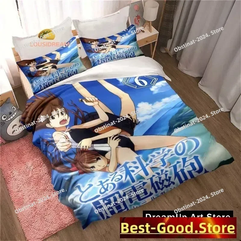 2025 A Certain Scientific Railgun Sheets Bedding Set Duvet Cover Full Queen King Size Pillowcase Bed Printed Bed Set Single Twin
2025 A Certain Scientific Railgun Sheets Bedding Set Duvet Cover Full Queen King Size Pillowcase Bed Printed Bed Set Single Twin
