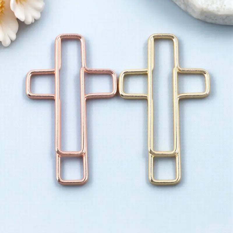 100Pcs Unique Cross Shape Paper Clips Portable Metal Document Clips Wide Application for Office School Photos Letters Marking
100Pcs Unique Cross Shape Paper Clips Portable Metal Document Clips Wide Application for Office School Photos Letters Marking