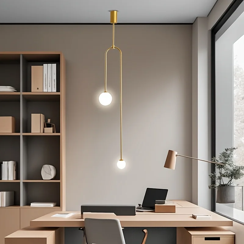 Simple office lamp, hanging chandelier, iron gold lamp body, G9 base, does not include bulbs, suitable for reception, office, te
Simple office lamp, hanging chandelier, iron gold lamp body, G9 base, does not include bulbs, suitable for reception, office, te