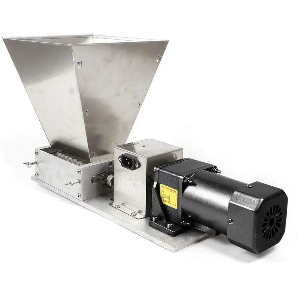 110V Electric Grain Mill Grain Grinder, 2 Roller Crusher Heavy Duty Malt Mill Homebrew Grain Crusher, StainlSteel Barley Grinder
110V Electric Grain Mill Grain Grinder, 2 Roller Crusher Heavy Duty Malt Mill Homebrew Grain Crusher, StainlSteel Barley Grinder