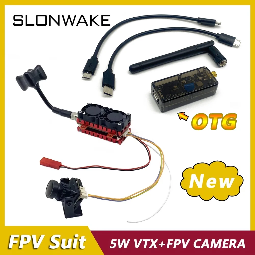Ultra 5.8G 5W 48CH 5000mW Long Range VTX FPV Wireless Transmitter VTX & OTG Receiver UVC + 1500TVL fpv Camera for FPV Camera Kit
Ultra 5.8G 5W 48CH 5000mW Long Range VTX FPV Wireless Transmitter VTX & OTG Receiver UVC + 1500TVL fpv Camera for FPV Camera Kit