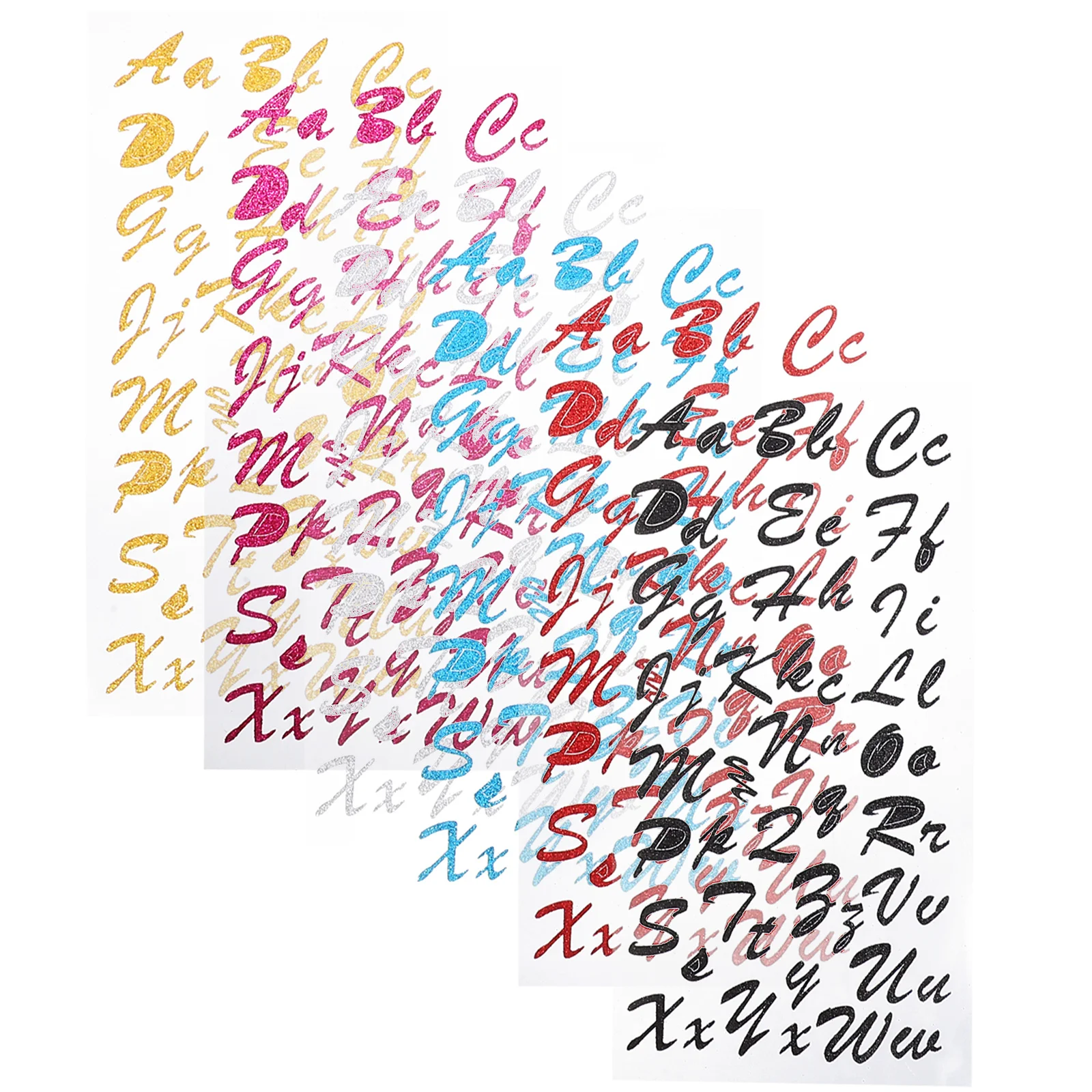 6 Sheets Glitter Alphabet Number Stickers Self Adhesive Letters for Scrapbooking DIY Craft Decorative Labeling on Glass Metal
6 Sheets Glitter Alphabet Number Stickers Self Adhesive Letters for Scrapbooking DIY Craft Decorative Labeling on Glass Metal