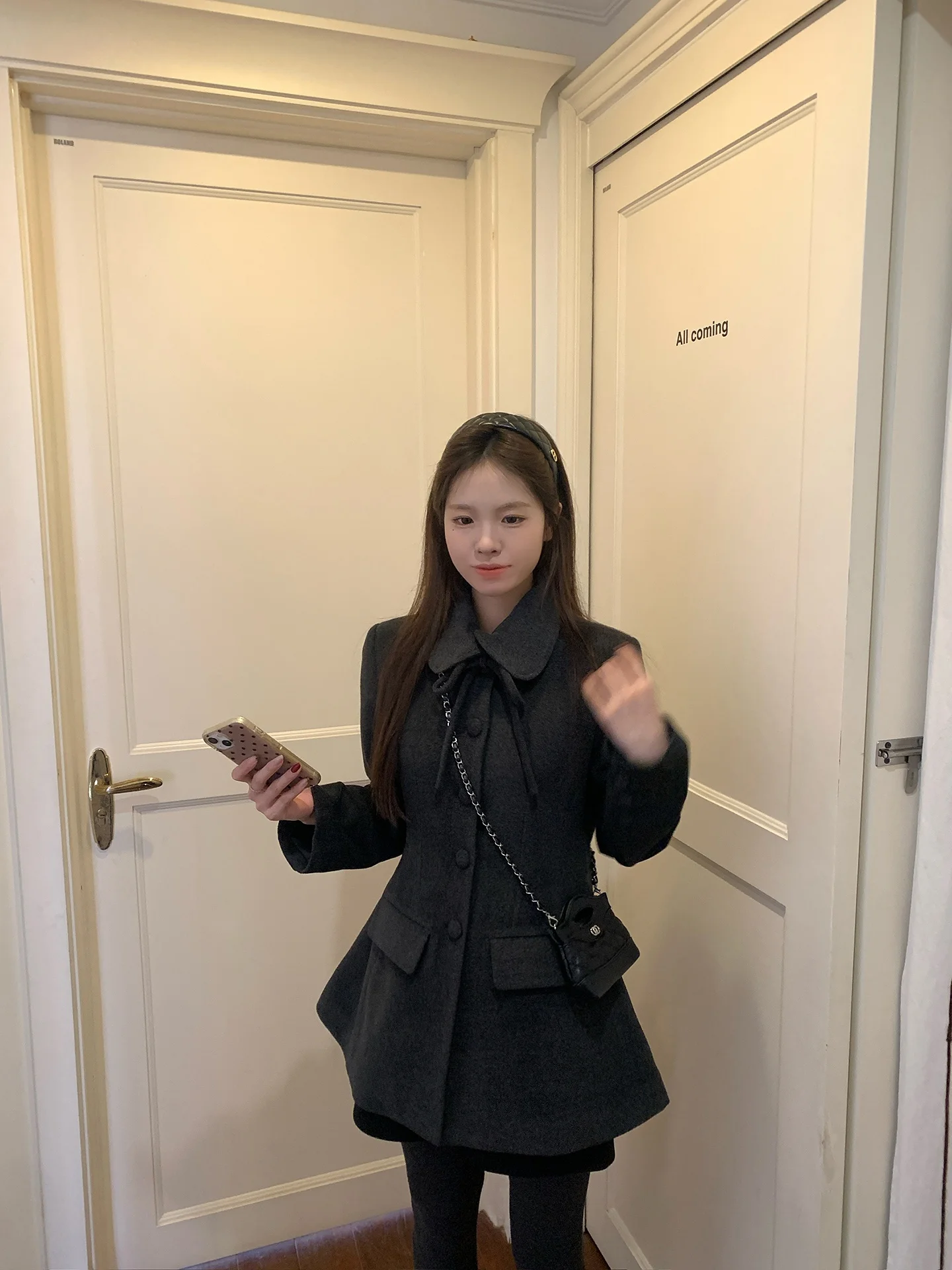 Bla Woolen Coat Women's Thiened Winter Faion oulder Cotton Sandwich Hourglass Waist Suit Korean Sle Commute
Bla Woolen Coat Women's Thiened Winter Faion oulder Cotton Sandwich Hourglass Waist Suit Korean Sle Commute