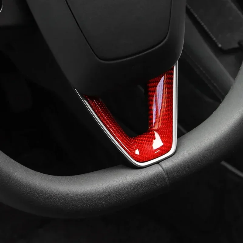 For Tesla Model 3 Highland Real Hard Dry Carbon Fiber Sticker 2024 Steering Wheel Cover Interior Trim Modification Accessories
For Tesla Model 3 Highland Real Hard Dry Carbon Fiber Sticker 2024 Steering Wheel Cover Interior Trim Modification Accessories