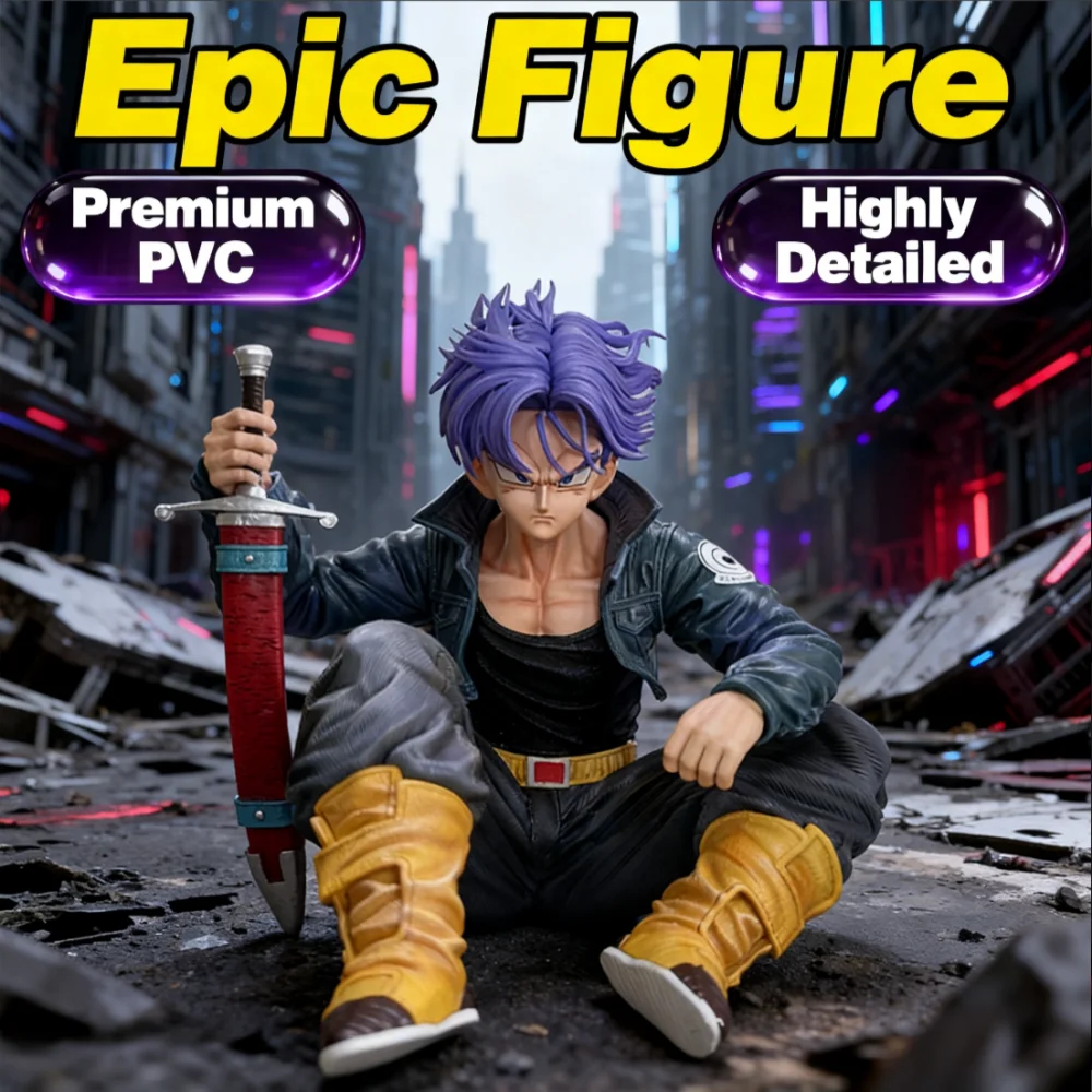 Dragon Ball GK Figure Model, Sitting Trunks, Car and Desktop Decoration. Gift for Anime Lovers
Dragon Ball GK Figure Model, Sitting Trunks, Car and Desktop Decoration. Gift for Anime Lovers