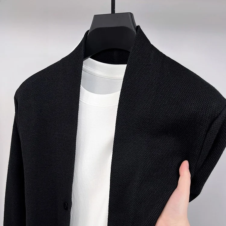 Men's Cardigan Knitted Casual Thin Outerwear Polyester Acrylic Nylon Blend ort Sve round Ne Spring Autumn New Arrival
Men's Cardigan Knitted Casual Thin Outerwear Polyester Acrylic Nylon Blend ort Sve round Ne Spring Autumn New Arrival