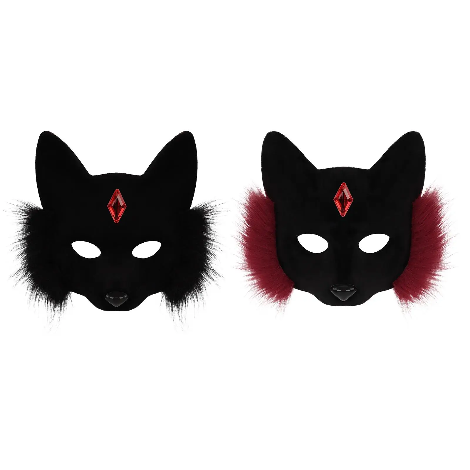 Masquerade Mask Halloween Fox Mask for Role Playing Performance Parties Adults
Masquerade Mask Halloween Fox Mask for Role Playing Performance Parties Adults