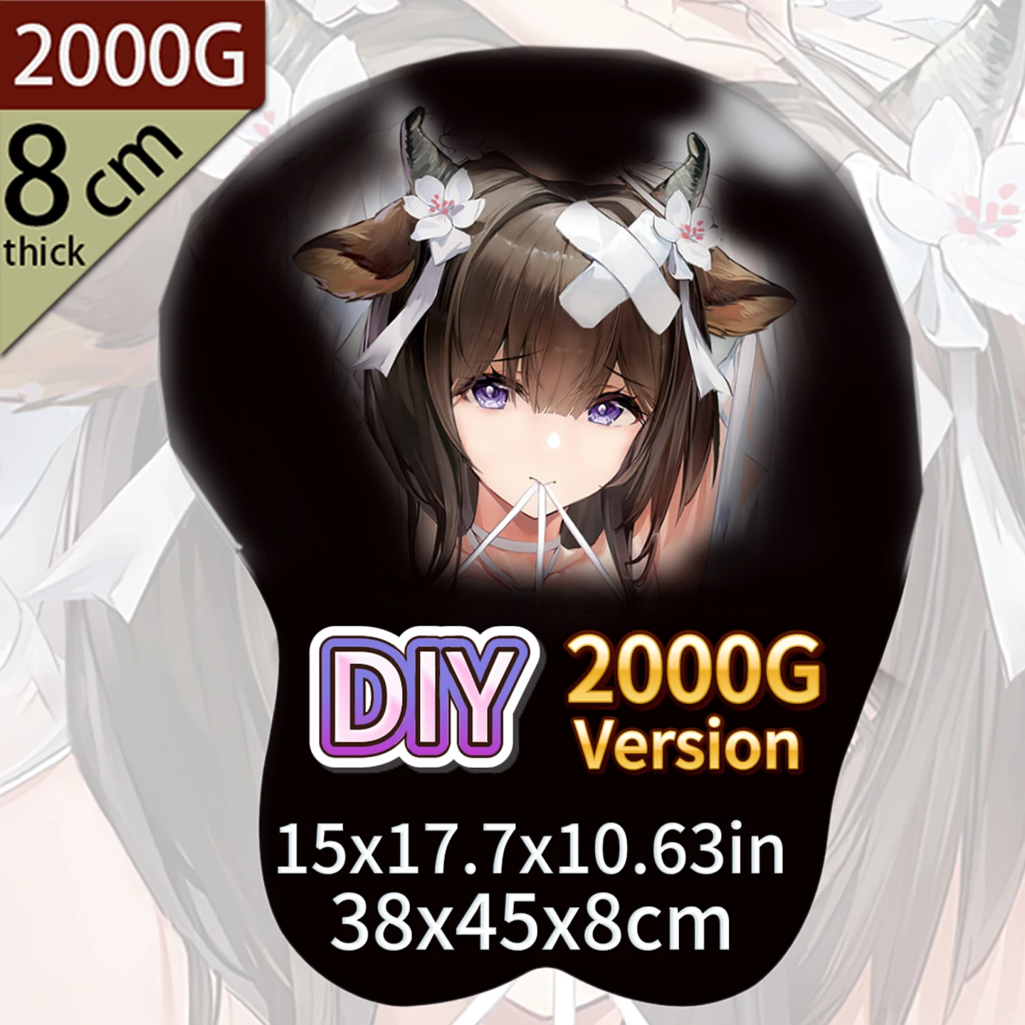 Large Size Mouse Pad Anime Sexy Girl Creative Gaming Anime Big 3D Gel Cute with Wrist rest Mat Weighs 2000g Desktop Playmat
Large Size Mouse Pad Anime Sexy Girl Creative Gaming Anime Big 3D Gel Cute with Wrist rest Mat Weighs 2000g Desktop Playmat