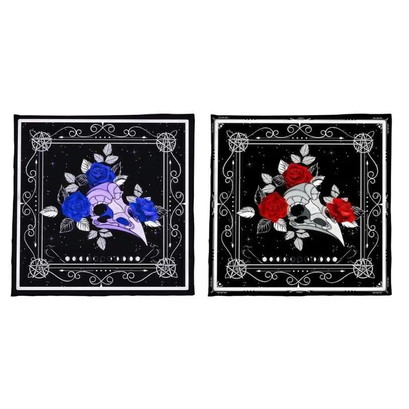 652F карта Таро скатерть квадратный гобелен с гаданиями череп голова птицы цветок астрология скатерть колдовство настольный
652F карта Таро скатерть квадратный гобелен с гаданиями череп голова птицы цветок астрология скатерть колдовство настольный