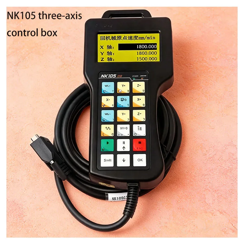 New NK105G2G3 3MS Woodworking Processing Controller Handle type Carving Machine DSP Integrated Control System
New NK105G2G3 3MS Woodworking Processing Controller Handle type Carving Machine DSP Integrated Control System