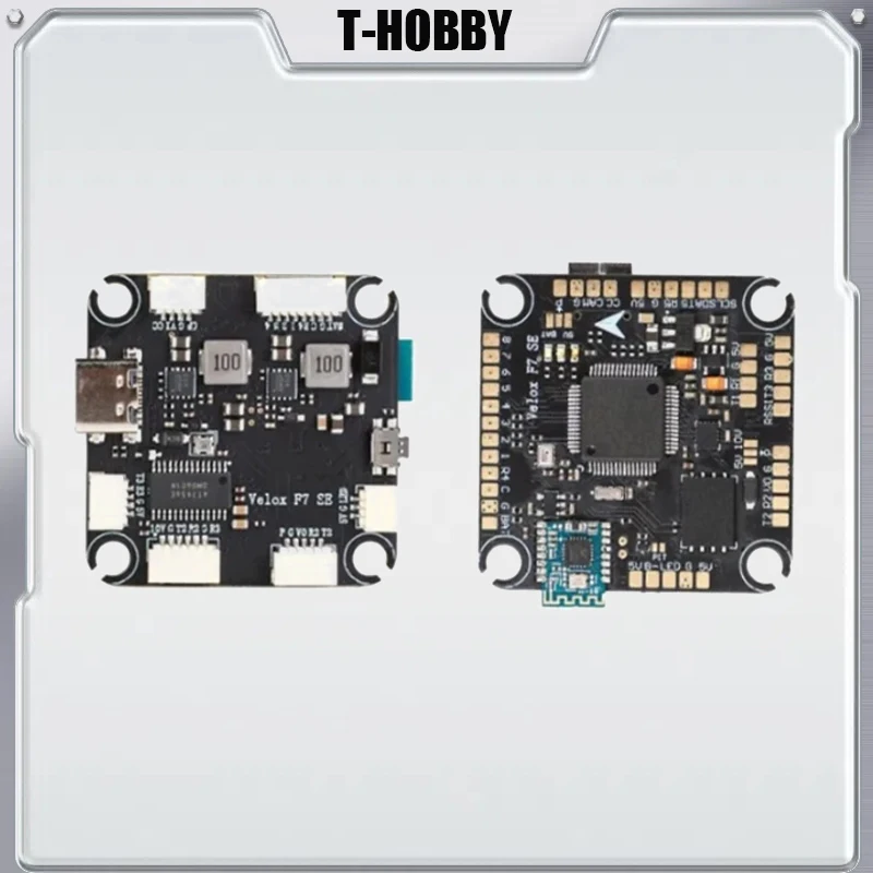 T-HOBBY/T-MOTOR Velox F7 SE Flight Control Wireless Bluetooth Dual BEC 128M Black Box Support HD/Analog VTV 12-27V For FPV Drone
T-HOBBY/T-MOTOR Velox F7 SE Flight Control Wireless Bluetooth Dual BEC 128M Black Box Support HD/Analog VTV 12-27V For FPV Drone