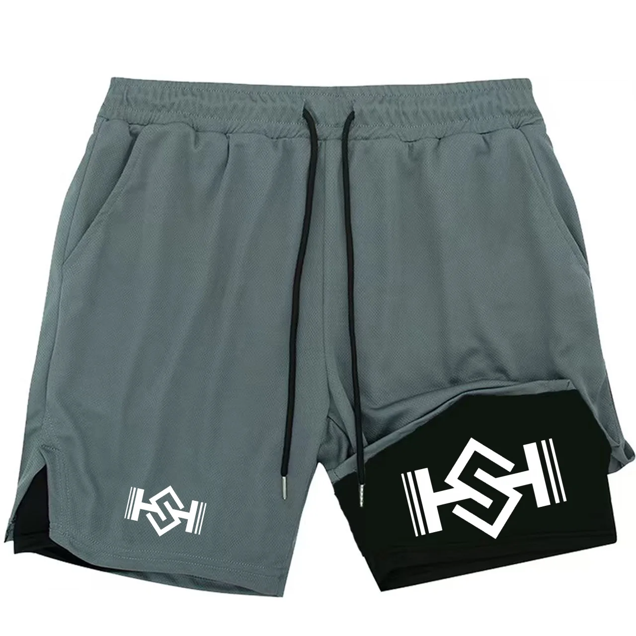 Men Running Shorts 2 In 1 Double-deck Sport Sportswear Gym Fitness Short Pants Training Jogging Bottom Men's Clothing
Men Running Shorts 2 In 1 Double-deck Sport Sportswear Gym Fitness Short Pants Training Jogging Bottom Men's Clothing