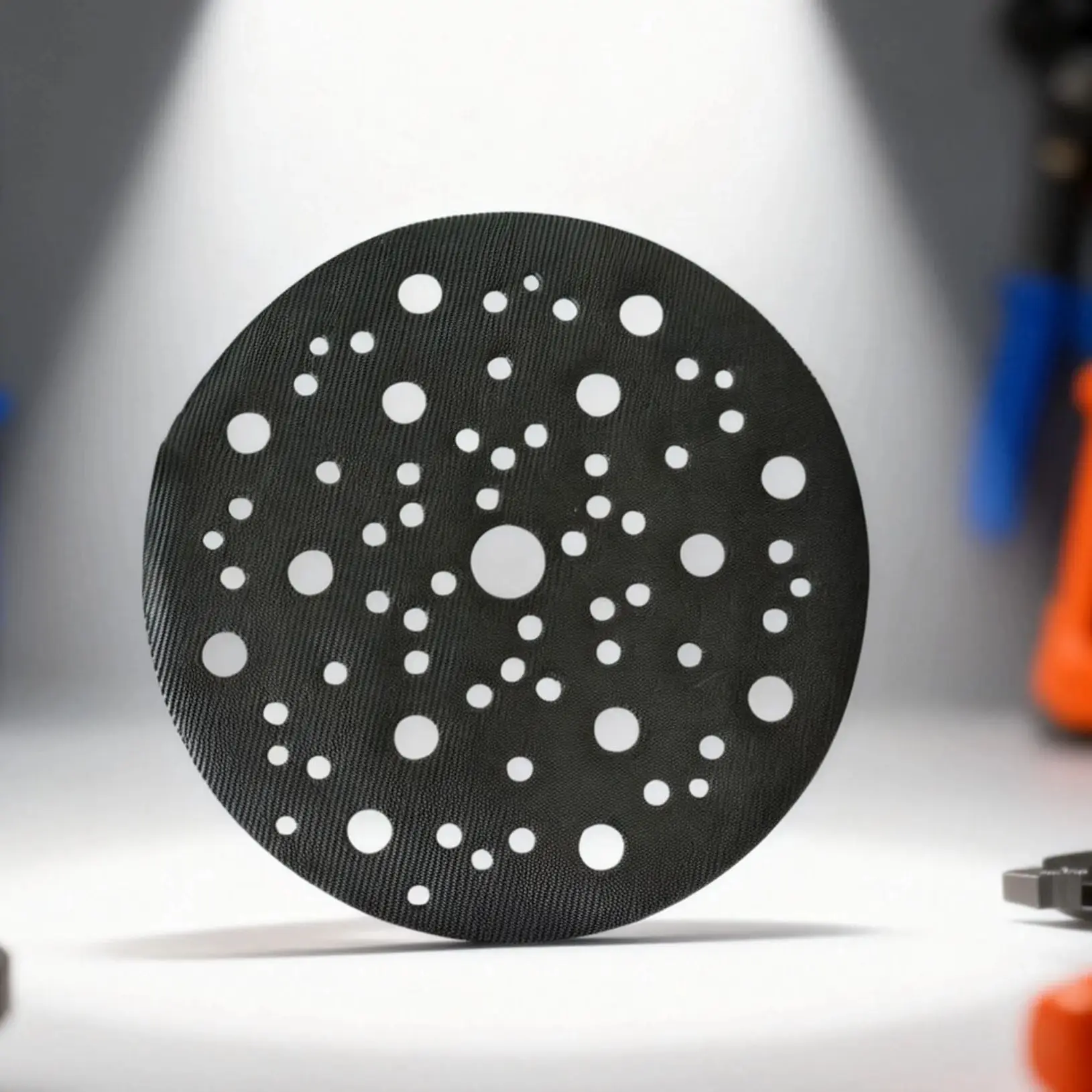 Ультратонкая 6-дюймовая защитная подушечка для шлифовальной подушечки с крючком и петлей Mirka, самоклеящиеся абразивные буферные подушечки для шлифовальной машины
Ультратонкая 6-дюймовая защитная подушечка для шлифовальной подушечки с крючком и петлей Mirka, самоклеящиеся абразивные буферные подушечки для шлифовальной машины