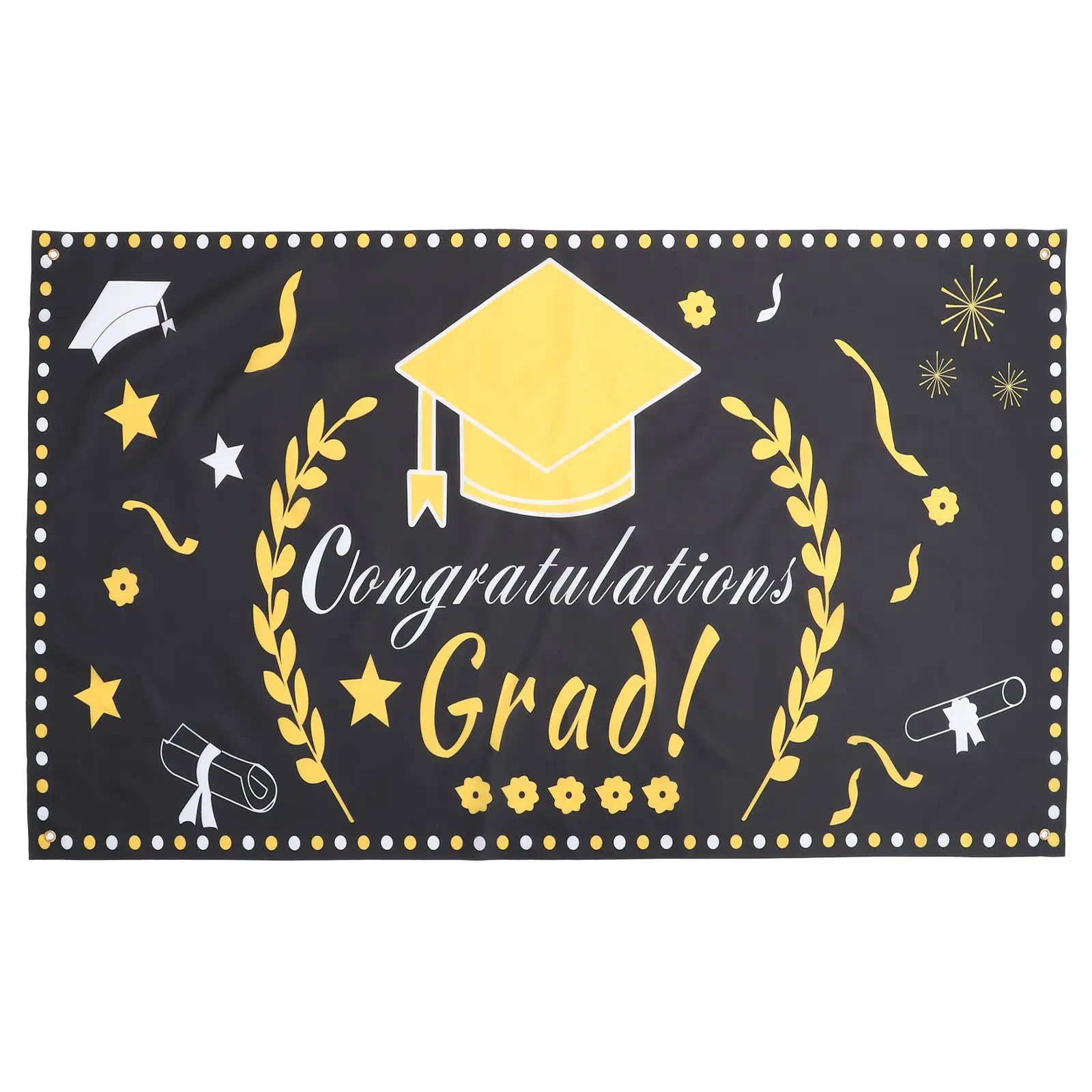 Graduation Party Banner Background Cloth Backdrop Photo Prop Celebration Hanging Flag Grad Season Outdoor Indoors Decor
Graduation Party Banner Background Cloth Backdrop Photo Prop Celebration Hanging Flag Grad Season Outdoor Indoors Decor