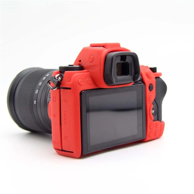 Аксессуары: силиконовый чехол-накладка для фотокамер Nikon Z6II, Z7II, Z5, LR, защитный чехол + защитная пленка в подарок
Аксессуары: силиконовый чехол-накладка для фотокамер Nikon Z6II, Z7II, Z5, LR, защитный чехол + защитная пленка в подарок