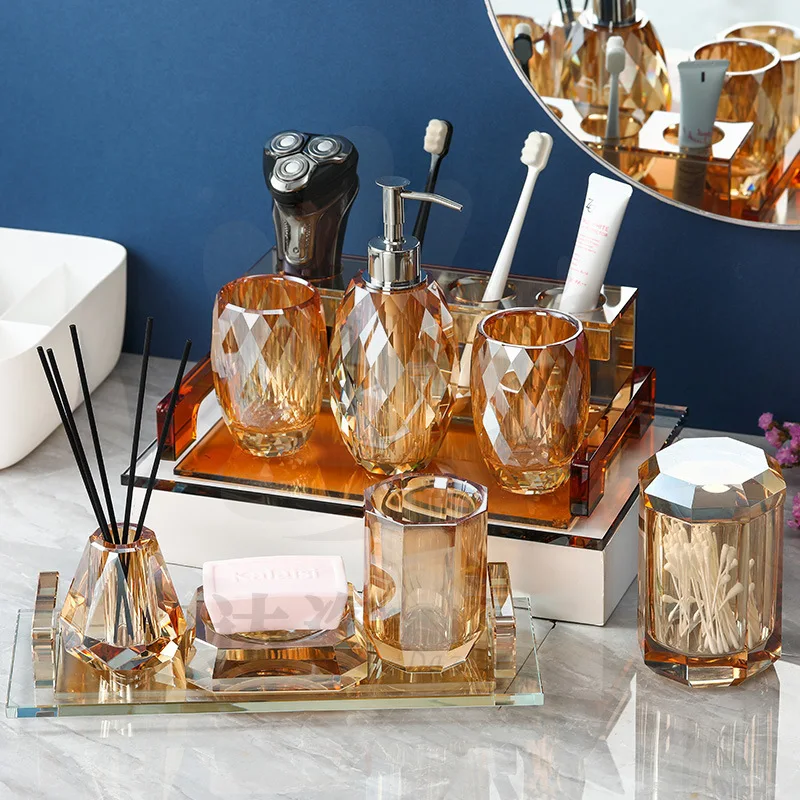 Wholesale soft packaging crystal hand sanitizer bottle mouthwash cup toothbrush holder soap box cotton swab case
Wholesale soft packaging crystal hand sanitizer bottle mouthwash cup toothbrush holder soap box cotton swab case