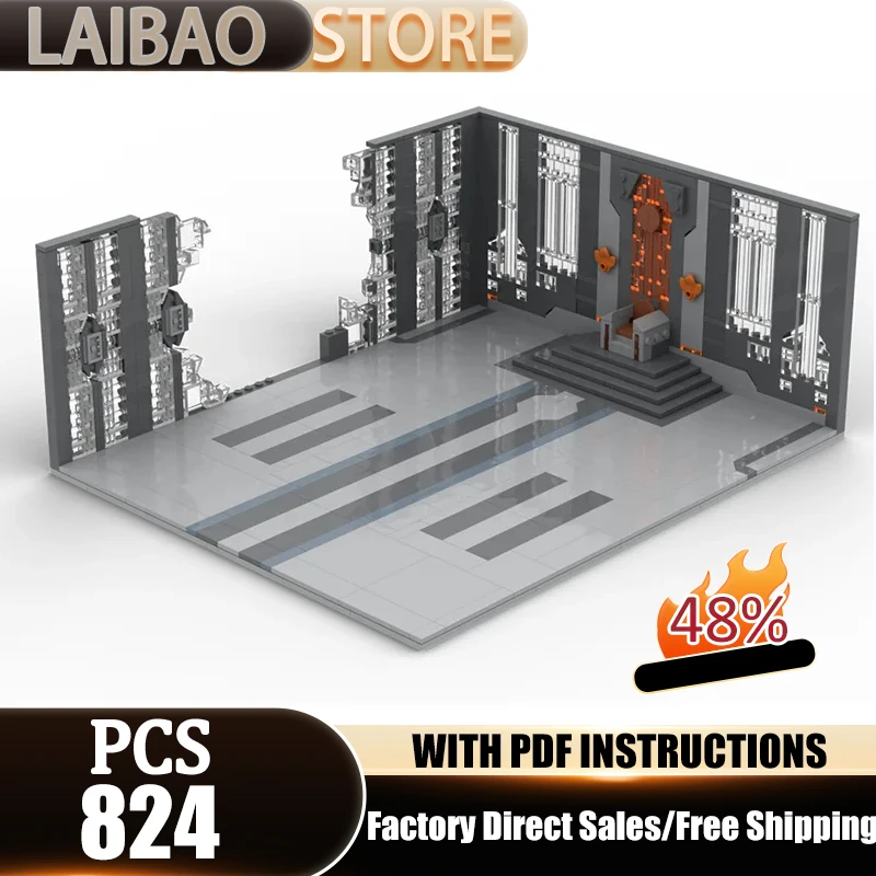 Конструктор Star Movie Model Moc: Модель Тронной комнаты, Технологичные блоки, Популярная модель, Набор для сборки, Подарки
Конструктор Star Movie Model Moc: Модель Тронной комнаты, Технологичные блоки, Популярная модель, Набор для сборки, Подарки