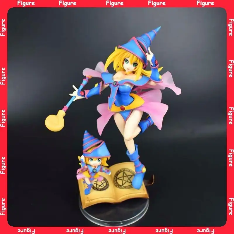 28cm Anime Yu-Gi-Oh! Figures Yugioh Mana Dark Magician Girl Statue Figurine Desktop PVC Model Decoration Collection Toys Gifts 
28cm Anime Yu-Gi-Oh! Figures Yugioh Mana Dark Magician Girl Statue Figurine Desktop PVC Model Decoration Collection Toys Gifts