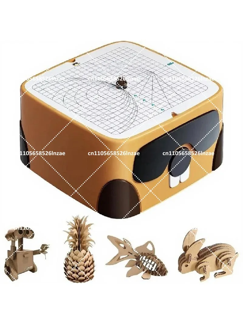 Paper Cutter for Kids, DIY Cardboard 3D Model Craft Tool, Safe Laser Engraving Machine
Paper Cutter for Kids, DIY Cardboard 3D Model Craft Tool, Safe Laser Engraving Machine