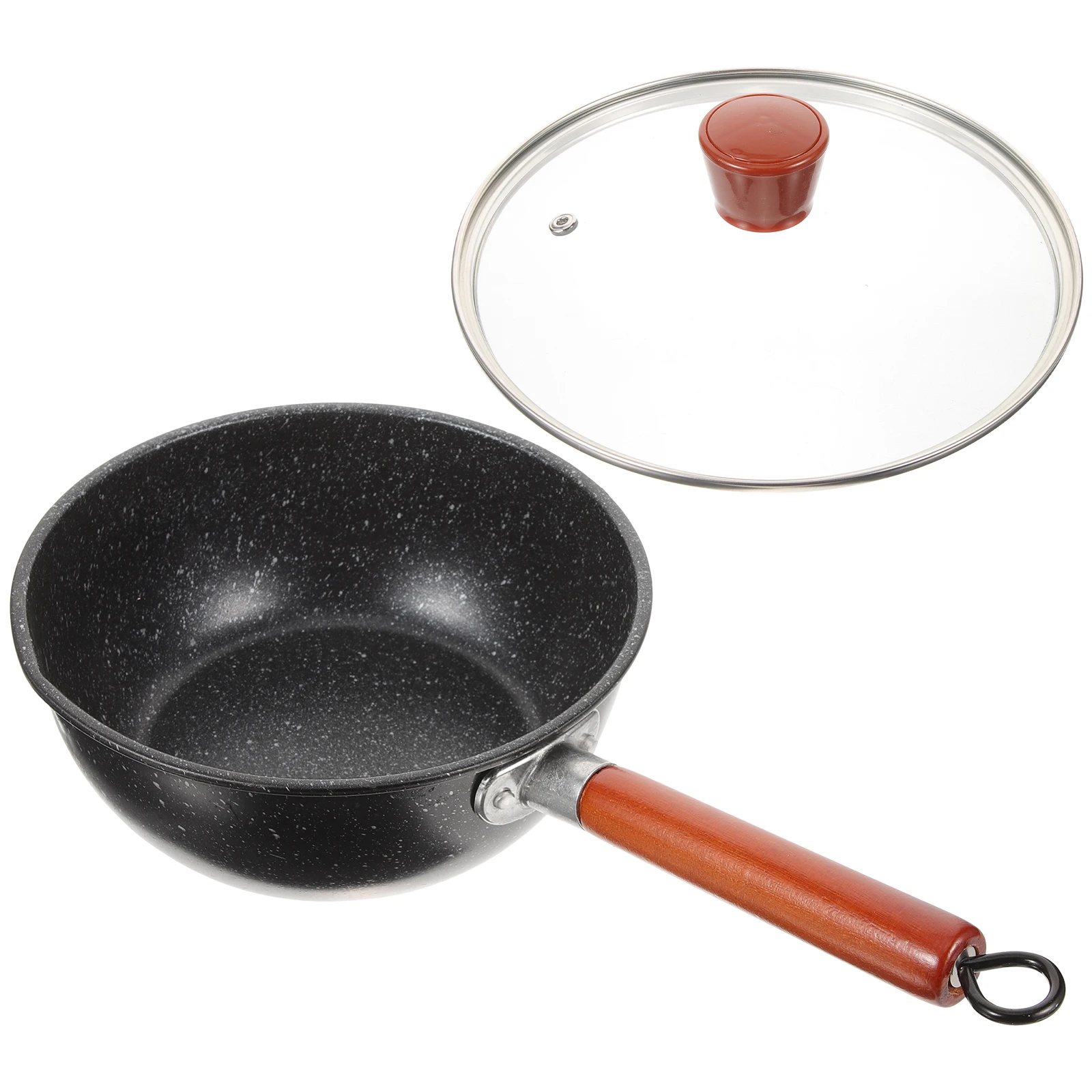 Nonstick Milk Pot Small Cooking Pan with Lid Easy Clean Suitable Singles Families Multi-functional Aluminium Beech Kitchen
Nonstick Milk Pot Small Cooking Pan with Lid Easy Clean Suitable Singles Families Multi-functional Aluminium Beech Kitchen