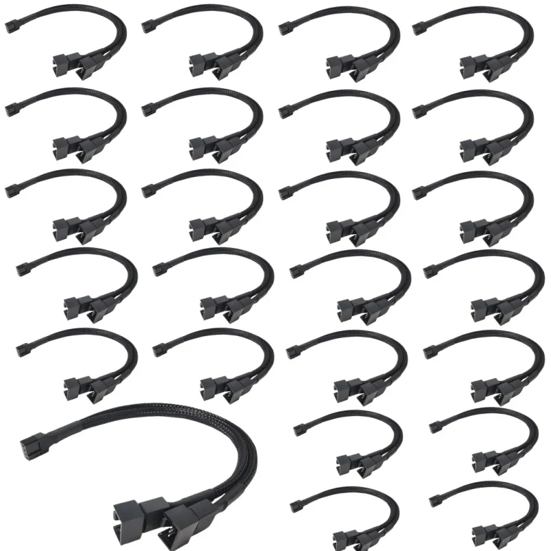 Pin Y Splitter Cable 4 Pin PWM Female To 3/4 Pin Motherboard CPU Fan PC Case Fan Extension Adapter Cable Fan Cooling Accessory
Pin Y Splitter Cable 4 Pin PWM Female To 3/4 Pin Motherboard CPU Fan PC Case Fan Extension Adapter Cable Fan Cooling Accessory