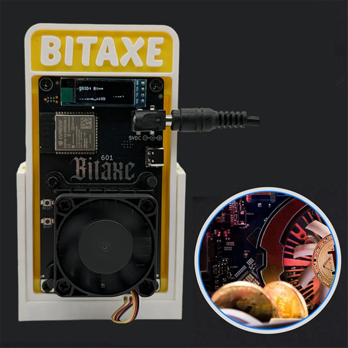 Bit-a Gamma 601 1.2TH/S BTC Solo Miner BM1370 Asic 18-22 Вт от Antminer S21 Pro Upgrade BTC Crypto Miner Великобритания
Bit-a Gamma 601 1.2TH/S BTC Solo Miner BM1370 Asic 18-22 Вт от Antminer S21 Pro Upgrade BTC Crypto Miner Великобритания