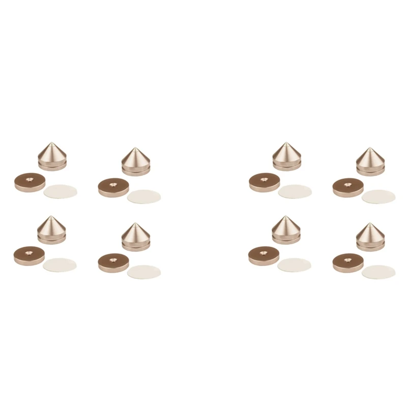 2025 New-8Set Hifi Audio Foot Spikes Cone Floor Foot Nail Aluminum Alloy Speaker DAC CD Cabinet Power Amplifier Computer (Gold)
2025 New-8Set Hifi Audio Foot Spikes Cone Floor Foot Nail Aluminum Alloy Speaker DAC CD Cabinet Power Amplifier Computer (Gold)