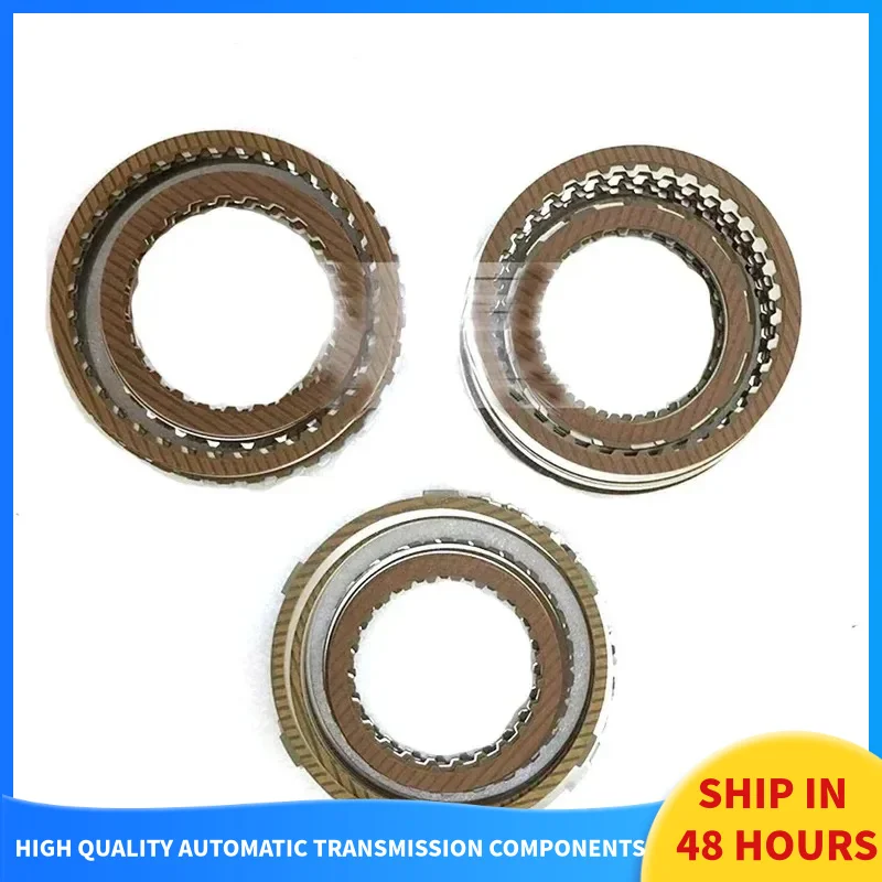 New 5L40E 4L40E 4WD Transmission Clutch Friction Plate Kit For BMW 3 5 Series X3 X5/Cadillac 5-Speed 2000 And Above
New 5L40E 4L40E 4WD Transmission Clutch Friction Plate Kit For BMW 3 5 Series X3 X5/Cadillac 5-Speed 2000 And Above