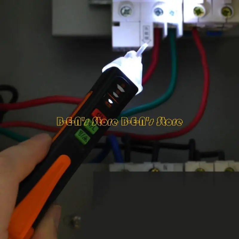 Y1AD AC Detector Pen Live Wire Tester Non-Contact Tester Tool LCD