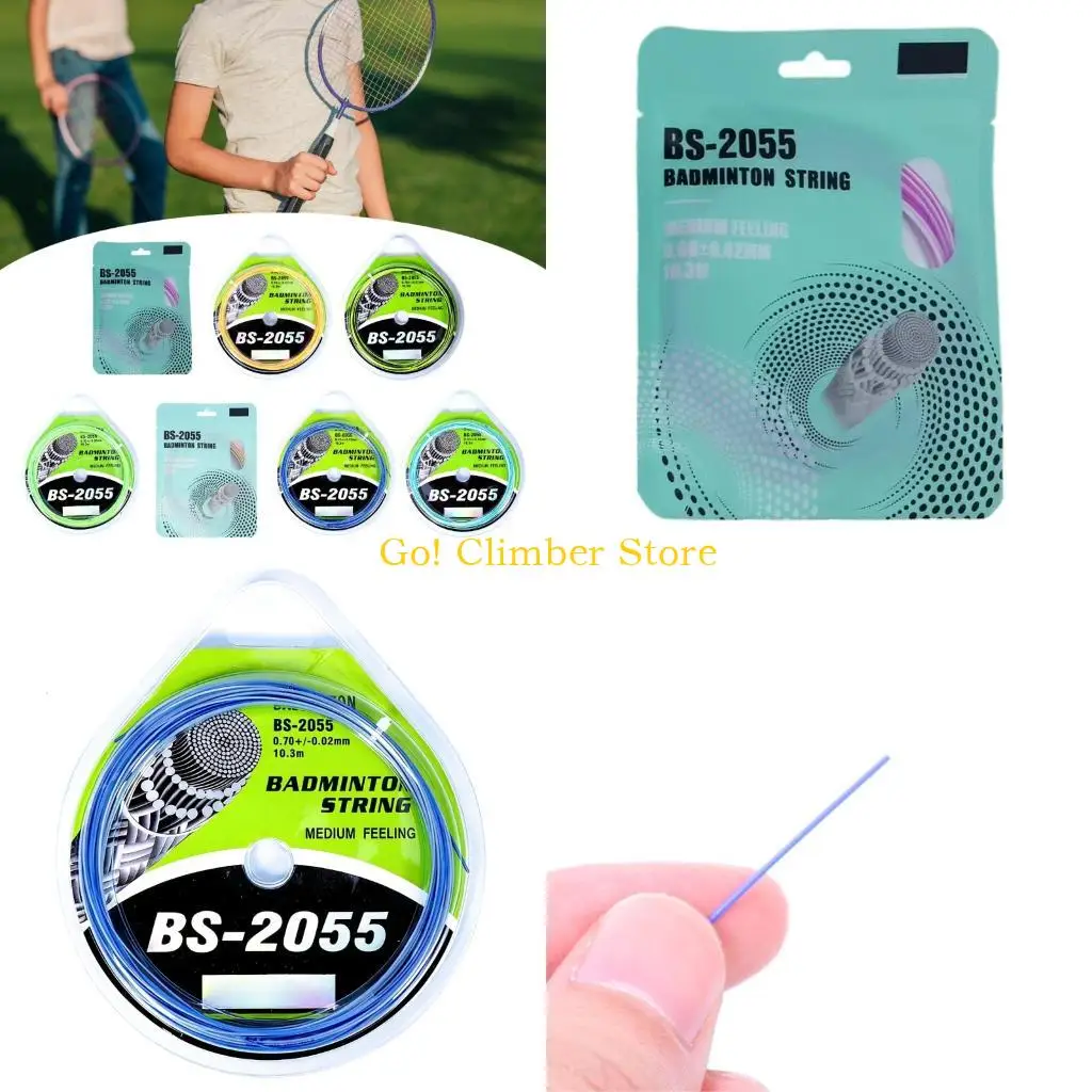 Q84C High Strength Nylon Badminton String 10m Long High Elastic Racquet Wire For Enhanced Durability And Performances
Q84C High Strength Nylon Badminton String 10m Long High Elastic Racquet Wire For Enhanced Durability And Performances