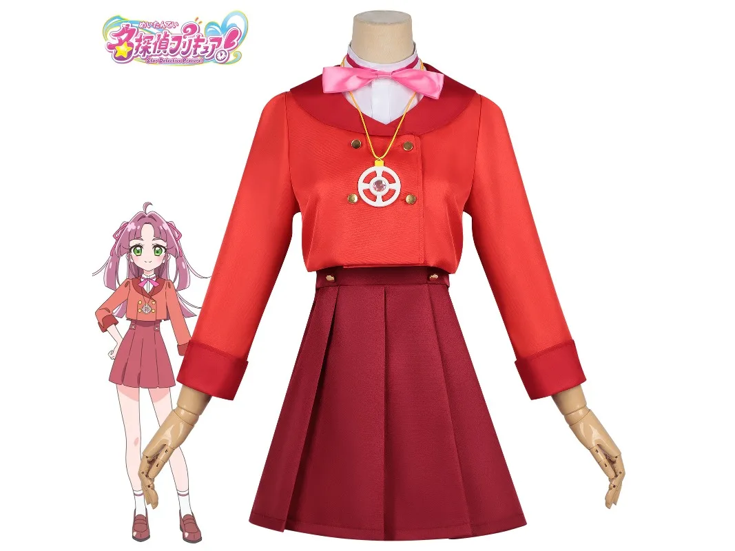 Star Detective Precure Daily Outfit Anime Full Set Cosplay Dress Uniform Full set cosplay dress as shown Full set cosplay
Star Detective Precure Daily Outfit Anime Full Set Cosplay Dress Uniform Full set cosplay dress as shown Full set cosplay