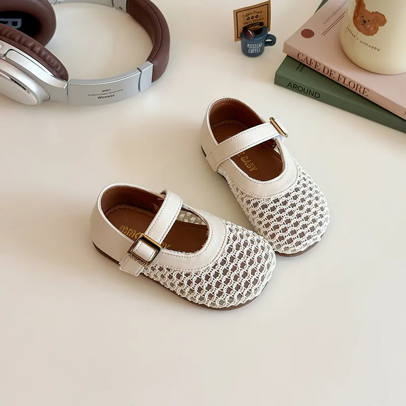 Summer New Sandals Mesh Hook&loop Toddlers Breathable Girls Flat Shoes Sparkling Hollowed-Out Princess Shoes for Kids
Summer New Sandals Mesh Hook&loop Toddlers Breathable Girls Flat Shoes Sparkling Hollowed-Out Princess Shoes for Kids