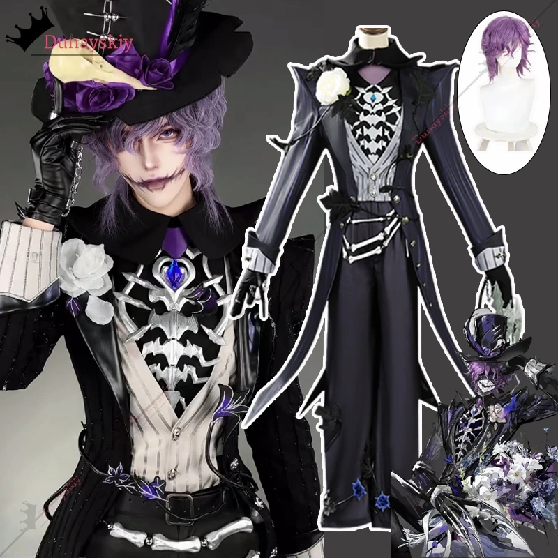 Game Identity ⅤJack Cosplay the Ripper Artist Costume Gothic Medieval Uniform Anime RipperUgu Role-playing Wig Shoe Prop Suits
Game Identity ⅤJack Cosplay the Ripper Artist Costume Gothic Medieval Uniform Anime RipperUgu Role-playing Wig Shoe Prop Suits