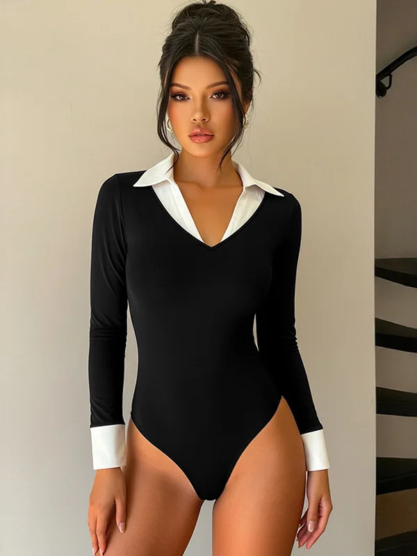 Sexy Pure Desire Bla White Color Blo Collar Suit 2026 New Street Sle High Waist ort Pants Polyester Fiber
Sexy Pure Desire Bla White Color Blo Collar Suit 2026 New Street Sle High Waist ort Pants Polyester Fiber